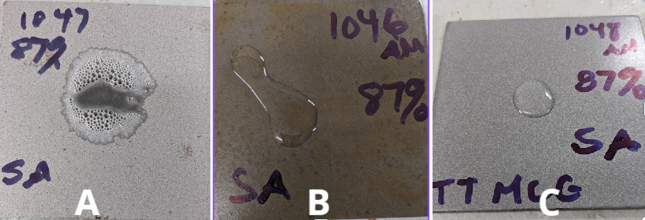 Lab study Corrosion Resistance of TTMCG Coating on Carbon Steel Surfaces